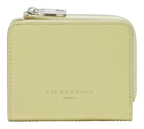 Liebeskind Berlin Women's Toni Purse, Light Mimosa Pebble S - Damen-Geldbörse aus hochwertigem Rindsleder, mit RFID-Schutz und optimaler Aufteilung für Scheine, Münzen und Karten – ideal für jede Gelegenheit.