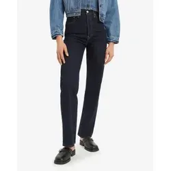 Levi's Ribcage Full Length Small Course - Moderne High-Rise Jeans mit figurbetontem Schnitt, ideal für den Alltag. Der leichte Stretch sorgt für besten Tragekomfort, während der gerade Beinverlauf stilvoll und vielseitig ist.