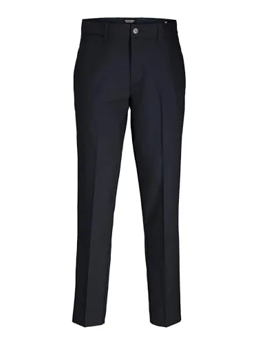 JACK & JONES Tapered Fit Chino Hose für Herren - Wanderhosen aus 50% recyceltem Polyester, bequem und umweltfreundlich, ideal für aktive Freizeitgestaltung.
