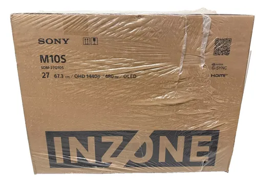 Sony INZONE M10S - 27" OLED QHD Gaming Monitor, 480Hz, 0,03ms Reaktionszeit, co-entwickelt mit FNATIC für Profi-Gameplay