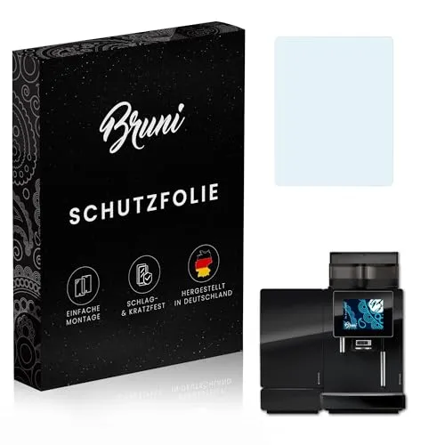 Bruni Schutzfolie kompatibel mit Franke A400 Folie, glasklare Displayschutzfolie (2X)
