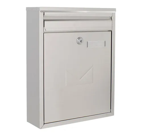 Profirst Mail PM 250 Edelstahl Wandbriefkasten - Der Profirst Mail PM 250 ist ein eleganter Edelstahl-Briefkasten mit beidseitigem Einwurf. Ideal für die Montage am Gartenzaun. Inklusive Zylinderschloss und Namensschildhalter für optimalen Schutz.