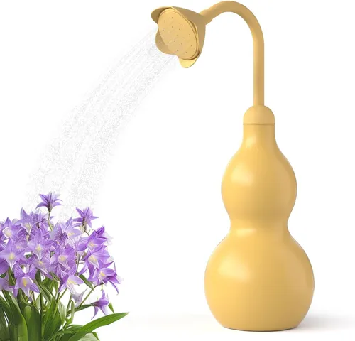 BKSAI Kleine Gießkanne für Zimmerpflanzen 325ML Ballbrause für Pflanzen 2in-1 Dü