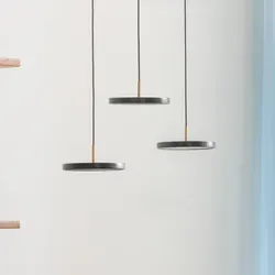 Asteria Pendelleuchte Micro V2 Anthracite Grey - 1.5 - Elegante Pendelleuchte für modernes Wohnen, minimalistisch im Design und in verschiedenen Farben erhältlich. Ideal für stilvolle Akzente in jedem Raum.