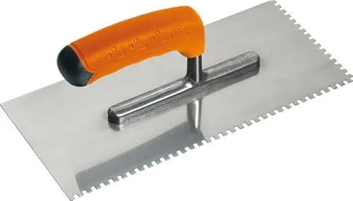 Spezialkelle, Zahnung 4x3 mm - Art::11660/13 x 28 cm, Softgriff