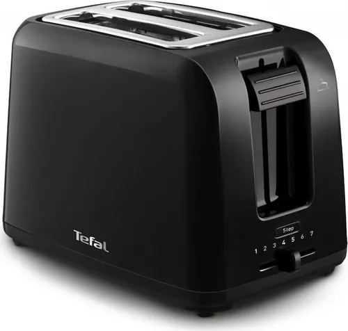 Toaster Tefal Vita TT1A1830, 800 W - Toaster, 2 Scheiben, Schwarz - Mit variabler Breite für perfekte Röstung aller Brotsorten und einer Stopp-Taste für individuellen Bräunungsgrad.