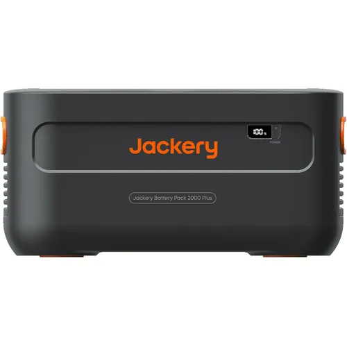 Jackery Akku 2000 Plus - Tragbare Powerstation mit 2042,8 Wh - Solarspeicher mit flexibler Erweiterung und 30 dB Betriebslärm – ideal für Reisen, Camping und Notfälle, versorgt Geräte bis 3.000 W.