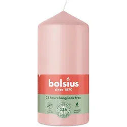 Bolsius: Stumpenkerze 120/58mm - Nebliges Rosa (6 Stück)