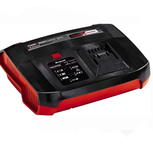 Einhell PXC Ladegerät Power-X-Boostcharger 6 A - Schnellladegerät für Power X-Change Akkus, 50% schnelleres Aufladen mit Boostmodus und intelligenter Überwachung