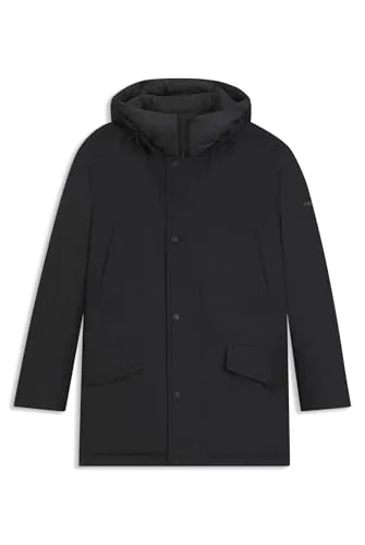 BOSS ORANGE Parka Osiass - Funktionsjacke im relaxed fit mit wattierter Kapuze und wasserabweisendem Material, ideal für kalte Tage und urbanen Style.