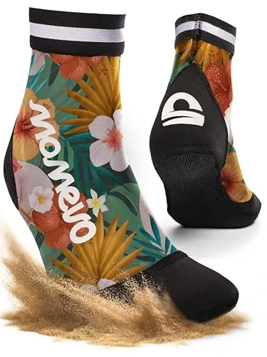 Momevo Beachmates Beachvolleyball Socken – Neopren & Elasthan für optimalen Schutz - Die Momevo Beachmates Beachvolleyball Socken bieten perfekten Halt auf Sand und schützen zuverlässig vor Kälte, Hitze und scharfen Gegenständen. Ideal für jedes Spielniveau, in umweltfreundlicher Verpackung.