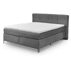 set one by Musterring Boxspringbett Fairfield 160 x 200 cm Stoff Ash