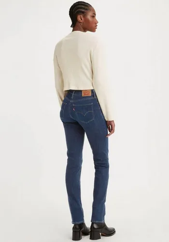 Levi's Damen 312 Shaping Slim Jeans - Lapis Amidst, 30W/34L - Jeans mit stützendem Baucheinsatz für einen flachen Bauch und figurbetonenden Schnitt, ideal für einen schmeichelhaften Look.