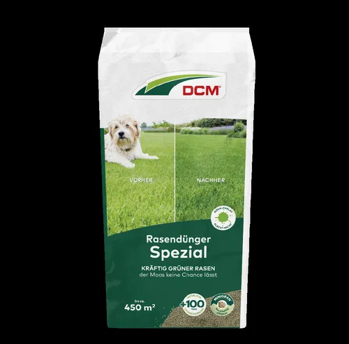 Cuxin DCM Rasendünger Spezial 18kg - Dünger für Rasen mit langanhaltender Wirkung, fördert Wurzelbildung und sorgt für optimale Nährstoffverteilung. Ideal für eine grüne Rasenfläche das ganze Jahr über.