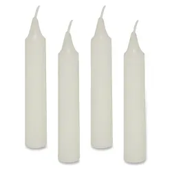 small foot Kerzen in Weiß - 36 Stück