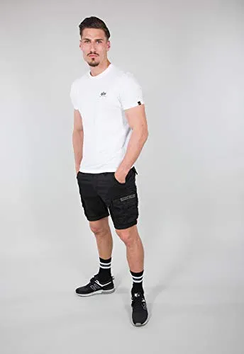 Alpha Industries Cargoshorts Crew Short schwarz 28 - Herren-Shorts mit elastischem Material für optimalen Komfort, modischem slim fit und praktischen Cargotaschen. Ideal für Freizeit und Outdoor-Aktivitäten.