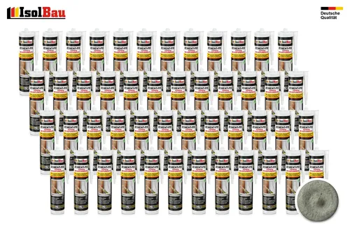 Reparaturmörtel Zement-Fix 48 x 300 ml Zementgrau Fugenmörtel Express Cement