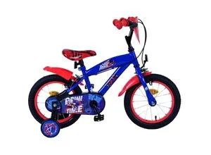 VOLARE Kinderfahrrad Sonic Prime 14 Zoll, sicher und komfortabel - Jugend- & Kinderfahrräder: Das Sonic Prime 14 Zoll Fahrrad bietet Sicherheit mit zwei Handbremsen und abnehmbaren Stützrädern, ideal für einen sanften Einstieg ins Radfahren.