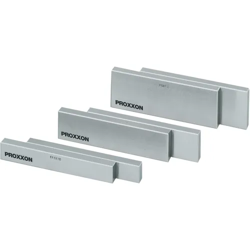 Proxxon Parallelunterlagen-Set 14-teilig, 24266 - Tischkreissägen Zubehör, präzise Führung für exakte Schnitte und optimale Ergebnisse bei Ihren Projekten.