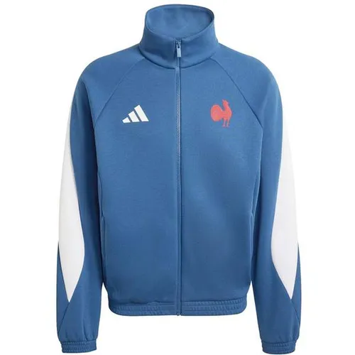 ADIDAS Herren Fanjacke FFR TRACK TOP – Sportliche Streetwear - Stylishe Fanjacke mit regulärer Passform und Rundhalsausschnitt. Ideal für Freizeit und Sport, aus strapazierfähigem Material für hohen Tragekomfort. Ein Must-Have für jeden, der Mode und Sport vereinen möchte.