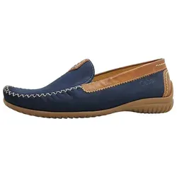 Gabor Comfort Mokassin Blau EUR 42 UK 8 - Eleganter Mokassin in Blau, Größe EUR 42 (UK 8), aus hochwertigem Leder, ideal für den täglichen Komfort und stilvollen Auftritt.