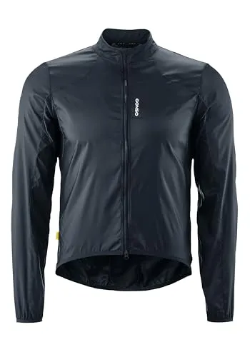 Gonso Road Jacket Wind M Herren Radjacke - Fahrradbekleidung für Herren, atmungsaktive Rennrad-Windjacke in nachtblau, ideal für optimale Belüftung und Komfort beim Radfahren.