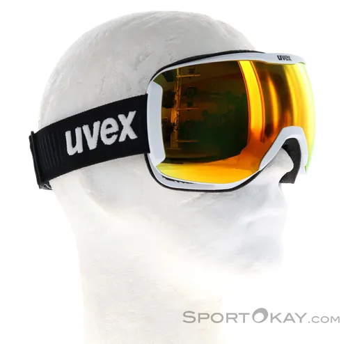 Uvex Downhill 2100 CV Skibrille - Kontraststeigernd für Damen & Herren - Skibrillen mit uvex colorvision Technologie für verbesserte Farbwahrnehmung und maximaler beschlagfreier Sicht dank supravision Anti-fog Beschichtung. Ideal für klare Sicht bei allen Wetterbedingungen.