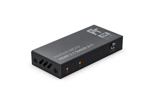 FeinTech HDMI-Splitter SW210, Bi-direktionaler HDMI-Switch 2 In 1 Out, 1 In 2 Out, 4K 120Hz 8K VRR