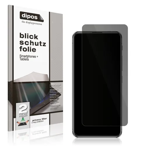 2x Blickschutzfolie für Asus Zenfone 6 ZS630KL 9H Schutzfolie Sichtschutz Folie