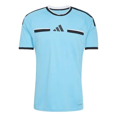 Adidas REFEREE 26 Trikot - Blau für Schiedsrichter - Das Adidas REFEREE 26 Trikot kombiniert flexibles Material mit einem modernen Design für optimale Bewegungsfreiheit. Ideal für Schiedsrichter, sorgt es für ein bequemes Tragegefühl während des Spiels.