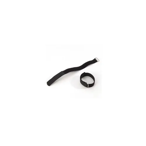 ADAMHALL *EINZELPREIS - Kabelbinder Klettband 20x2cm Schwarz