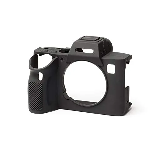Walimex pro easyCover für Sony A9 II / A7R IV – angenehm griffige Silikon-Schutzhülle, Kamera-Abdeckung - passgenau, uneingeschränkte Bedienbarkeit