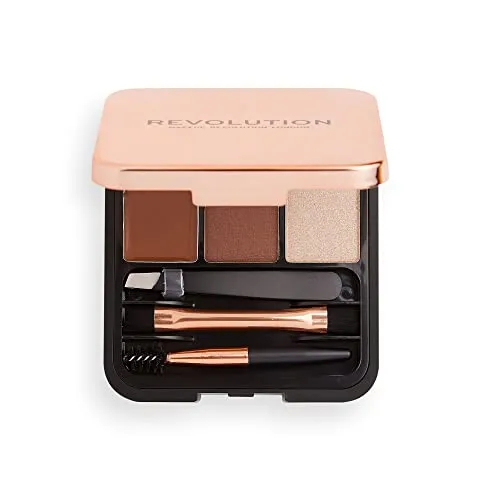 Makeup Revolution, Brow Sculpt Kit, Medium, 2.2g