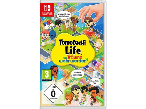 Tomodachi Life: Wo Träume wahr werden (Switch) | NEU OVP - Erlebe die bunte Welt von Tomodachi Life auf Nintendo Switch! Dieses Spiel begeistert mit einzigartigen Charakteren und kreativen Möglichkeiten. Perfekt für Fans von Simulationen!
