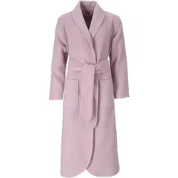 Vossen Damenbademantel Catania mit Schalkragen - Bademantel aus 100% Baumwolle in sea lavender, ideal für gemütliche Abende und entspannte Wellness-Momente. Schalkragen für extra Komfort.