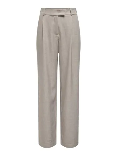 ONLY ONLLINDA HW STR Mel Pants CC TLR - Damenhose - Stylische Damenhose von ONLY, ideal für den Alltag. Bequem und modisch, perfekt kombinierbar für jeden Anlass.