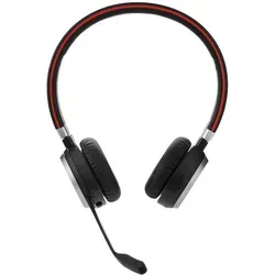 Jabra Evolve2 65 Wireless PC Headset - Noise Cancelling, UC-zertifiziert, 37 Stunden Akkulaufzeit und präzise Soundqualität für störungsfreies Arbeiten