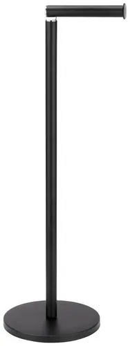 WENKO Toilettenpapierhalter, 2 in 1, mit Ersatzrollenhalter, Höhe: 55 cm