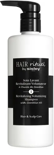 Sisley Hair Rituel Soin Lavant Revitalizing Volumizing 500 ml - Shampoo für revitalisiertes, voluminöses Haar, pflegt sanft und sorgt für einen frischen Look.