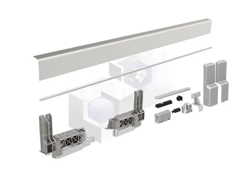 GU PSK Reparatursatz 966/200 links EV1 - Schiebetüren-Eisenwaren, ideal für Parallel-Schiebe-Kipp-Türen, aus robustem Aluminium und Kunststoff für langlebige Nutzung.