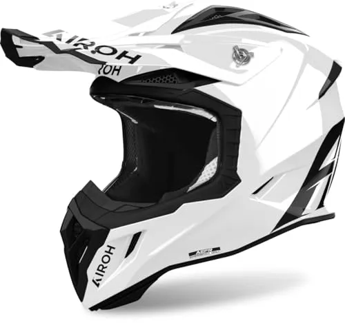AIROH AVIATOR ACE 2 COLOR WHITE GLOSS S - Motorradhelm für echte Motorradliebhaber, ECE 22 06 zertifiziert und bietet höchsten Komfort und Sicherheit für unvergessliche Fahrmomente.