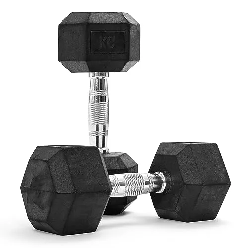 MSPORTS Hexagon-Hanteln Premium 5-30 kg | Ergonomische Griffe | Rutschsicher - Die MSports Hexagon-Hanteln sind ideal für professionelles Krafttraining und vielseitige Anwendungen. Die rutschsichere Ummantelung und ergonomischen Griffe sorgen für einen komfortablen Halt und eine einfache Handhabung.