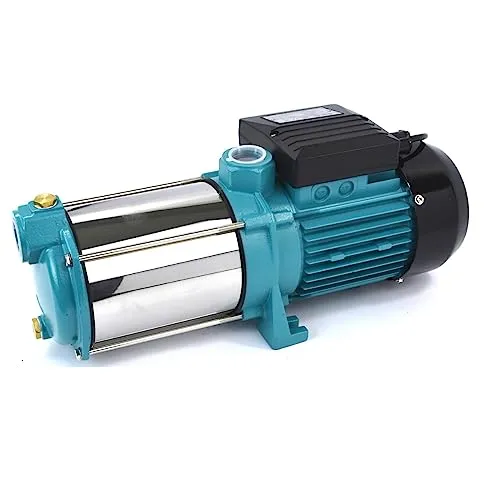 IBO MHI 1300W INOX Gartenpumpe Kreiselpumpe 230V 6000l/h - Leistungsstarke Oberflächenpumpe mit 6000l/h Förderleistung und 55m Förderhöhe. Ideal für die Gartenbewässerung. Kompakt, energieeffizient und leise im Betrieb.