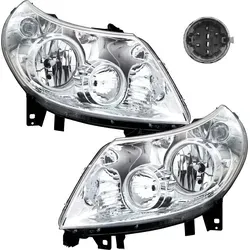 TYC Scheinwerfer Set für Fiat Ducato, Peugeot Boxer, Citroen Jumper (2010-2014) - Hochwertiges 2-teiliges Scheinwerfer Set für Fiat, Peugeot und Citroen. Inkl. Stellmotoren für die Leuchtweitenregulierung und E-Prüfzeichen. Ideal für klare Sicht im Straßenverkehr.