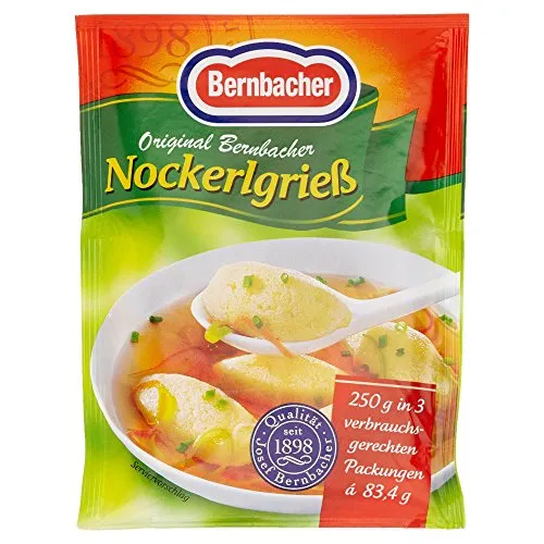 Bernbacher Nockerlgrieß, 3 Beutel, 250g