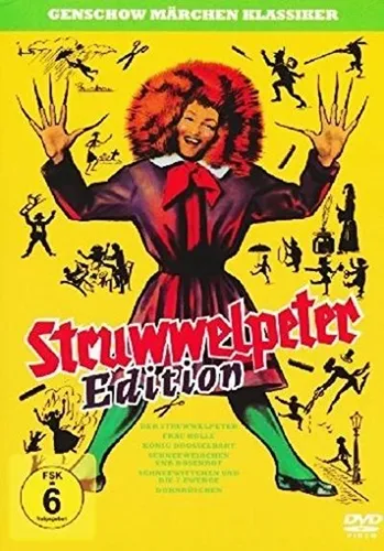 BRD Märchen Klassiker STRUWWELPETER EDITION Frau Holle DORNRÖSCHEN 6 DVD Box NEU