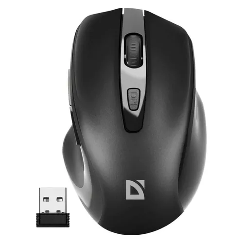 Defender Mysz Prime Mb-053 Rf Silent Czarna Optical (Kabellos) (52053)