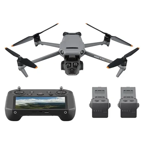 DJI Mavic 3 Pro Cine Combo - 4/3 CMOS Hasselblad-Kamera, 43 min Flugzeit & omnidirektionale Hindernisvermeidung für atemberaubende Luftaufnahmen