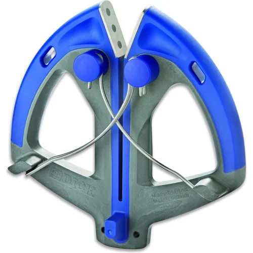 F. DICK Messerschärfer Magneto Steel Polish - Manueller Messerschärfer mit superfeinen Edelstahlzugstäben für schnelles und sicheres Schärfen. Ergonomisches Design für optimale Handhabung und perfekte Schneide.