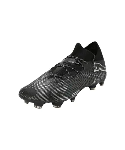 Puma Future 7 Ultimate FG/AG Fußballschuhe Schwarz EU 42 1/2 - Fußballschuhe mit innovativem FUZIONFIT360 Obermaterial für optimalen Sitz und Kontrolle. Ideal für festen Naturrasen und Kunstrasen, bieten sie hervorragende Traktion und Beweglichkeit für kreative Spielmacher.